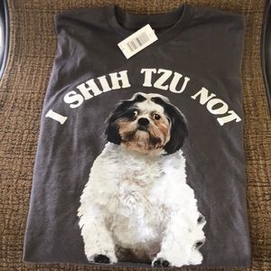 Shih Tzu t-shirt unisex size large
